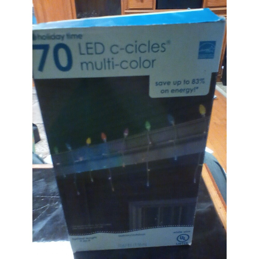 Holiday Time Multi-color LED C-cicles - Picture 2 of 4